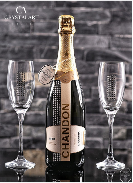 Moët & Chandon   Brut con incrustaciones cristales Swarovski®